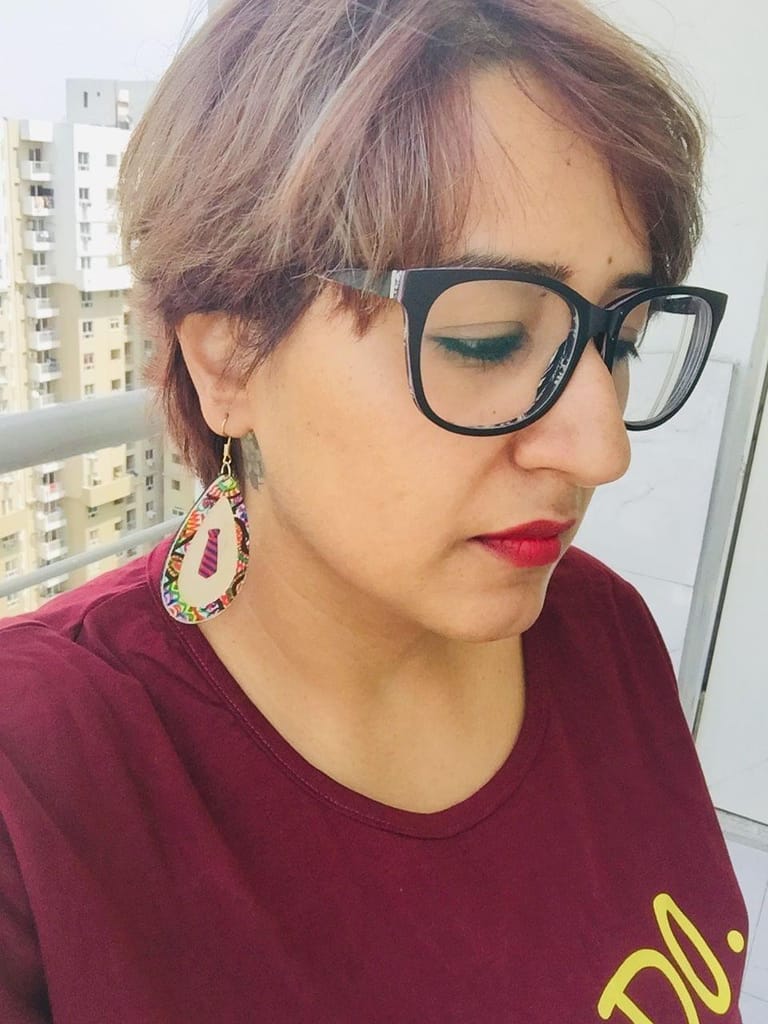Corporate Earrings view 2