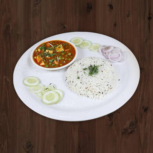 Punjabi matar paneer bowl