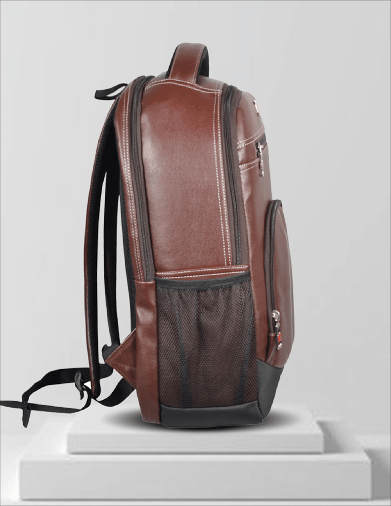 PB Pearlbags 824F Casual Leather Laptop Backpack 30L view 2