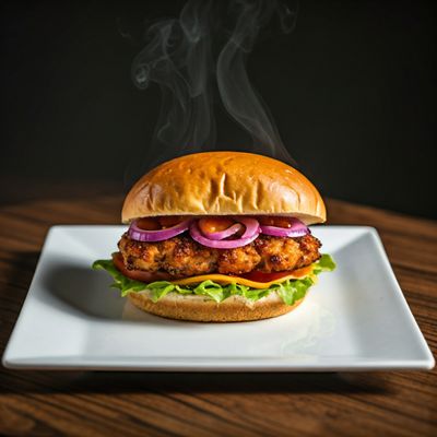 Chicken Sausage Sandwich