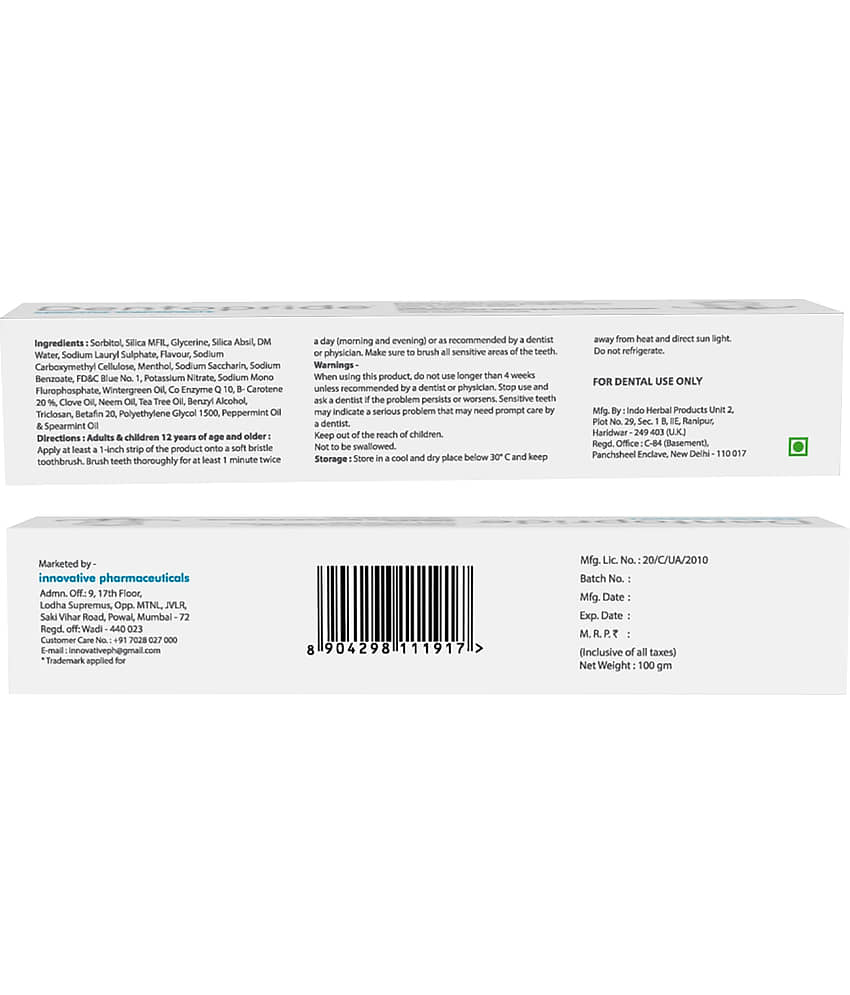 Dentopride - Total Health Toothpaste view 2