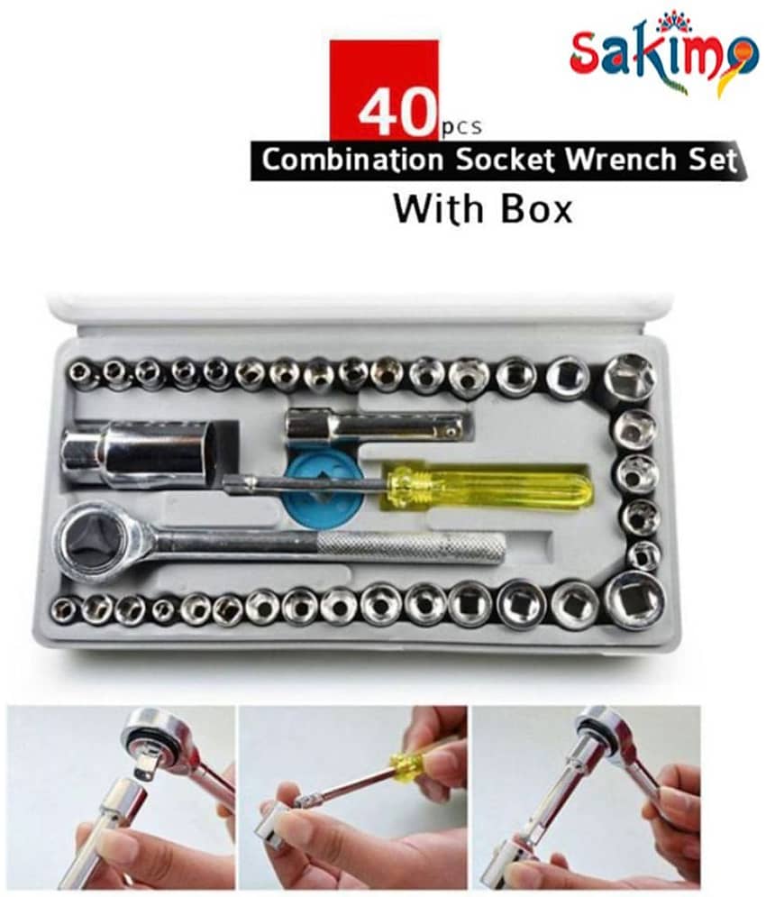 sakimo Socket Set 40 Pc view 2