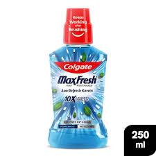 Colgate MaxFresh Peppermint Plax Mouthwash 250g