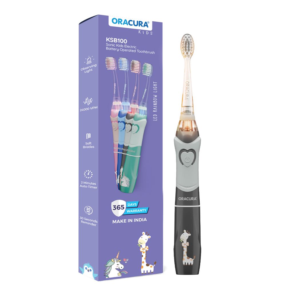 KSB100 KidsCare Sonic Battery Operated Electric Toothbrush