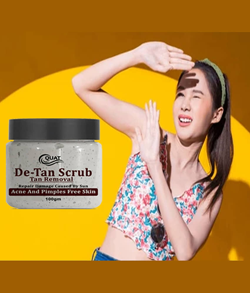 Quat Anti Tan Scrub + Mask For Men & Women ( Pack of 1 ) view 2