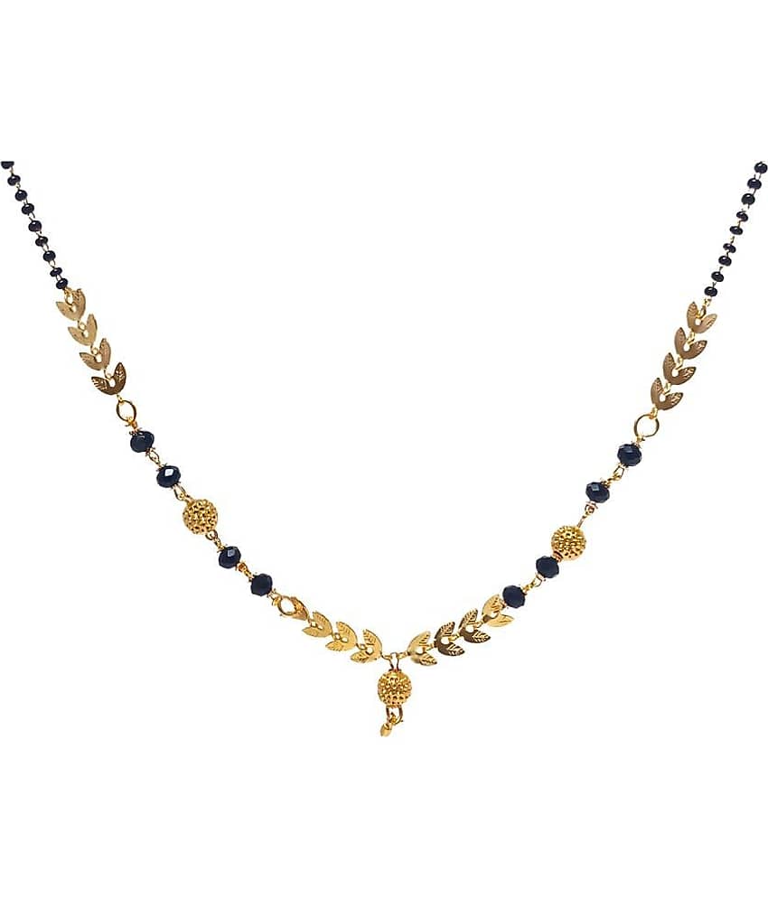 JIPPA - Golden Mangalsutra ( Pack of 1 ) view 2