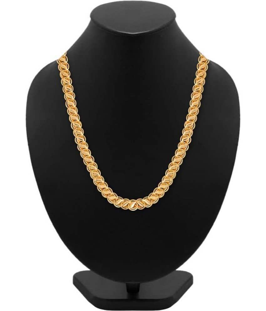 H M PRODUCT Gold Plated Chain ( Set of 1 ) view 2
