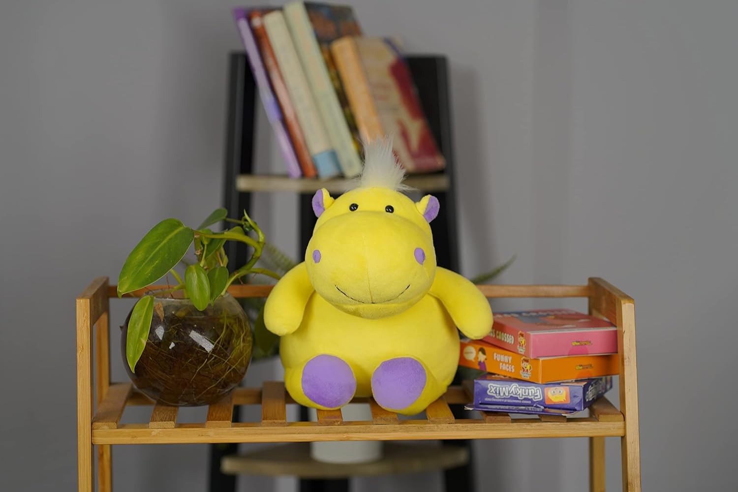 Furrendz Hippy Hippo 10 Inch Plush Toy For Kids 1 Years and Above view 2