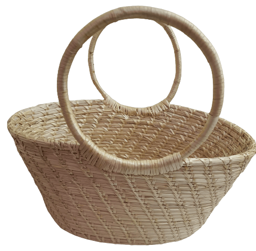 Handmade Sikki Square Basket view 2