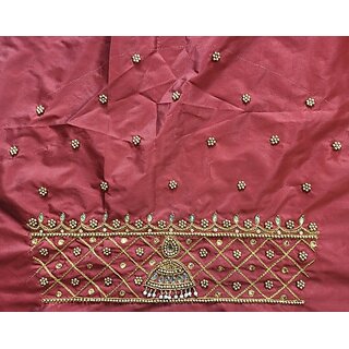 OMSAIFAB Cotton Silk Self Design Blouse Material view 2