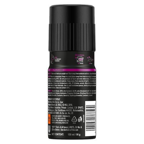 Axe Provoke Long Lasting Deodorant Body Spray For Men, 150 ml view 2