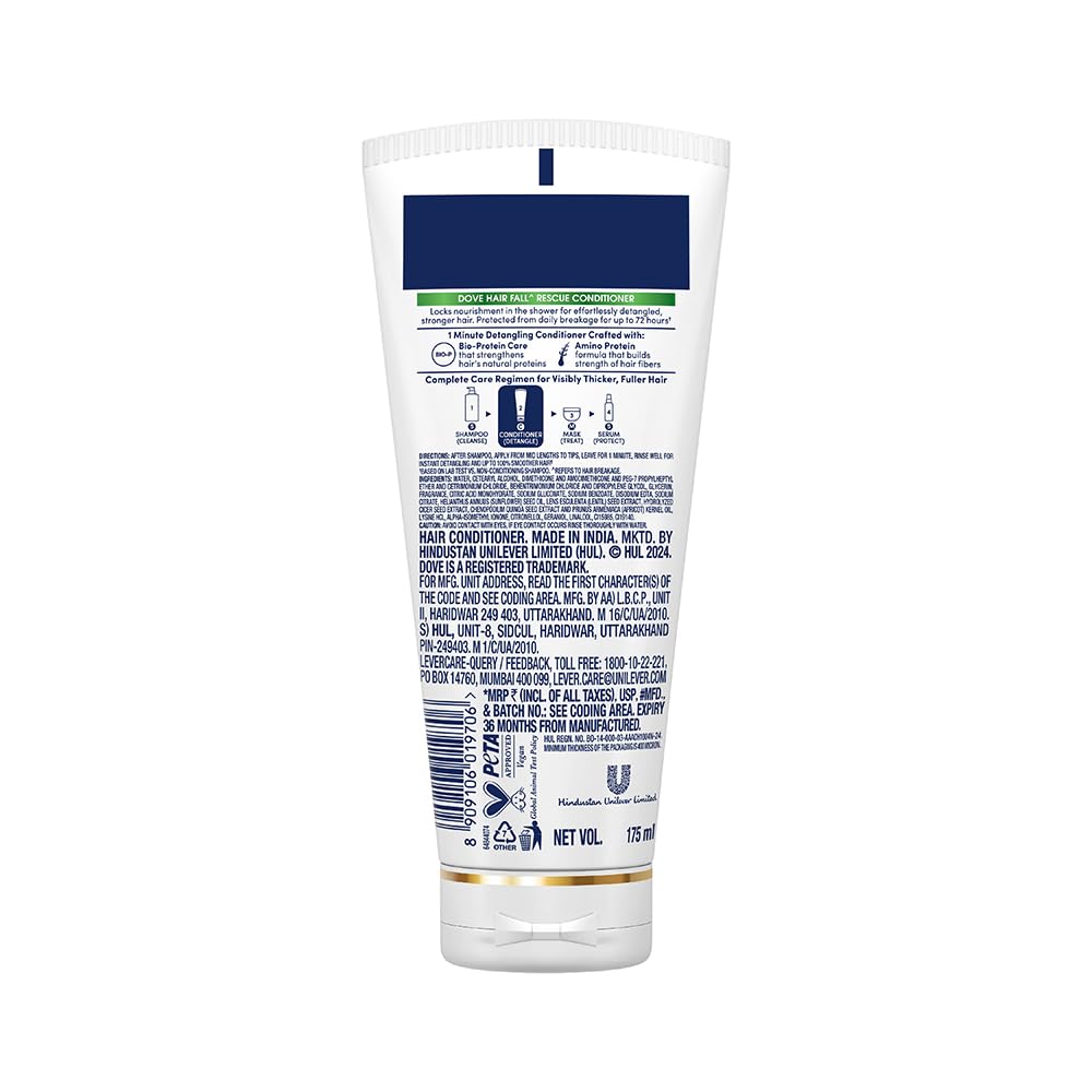 Dove Hair Fall Rescue Conditioner, 175 Ml view 2