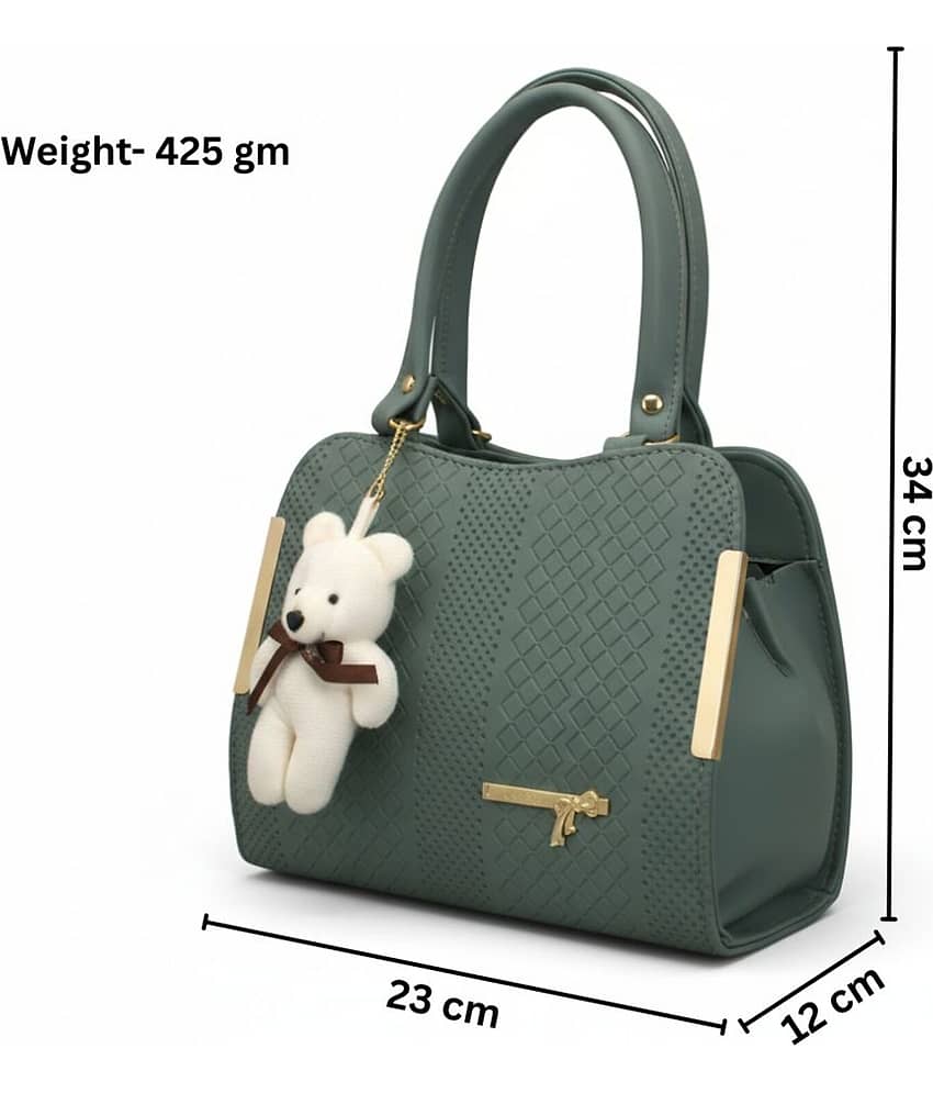 LAAZ Handheld Bag PU Set of 1 ( Green ) view 2