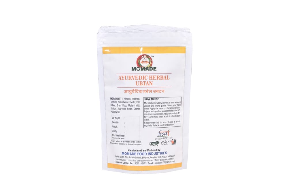 MOMADE HERBAL AYURVEDIC UBTAN view 2