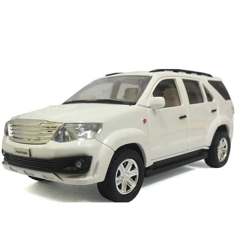 Pull Back Plastic Fortuner Car Toys|Wonderfull Design & Bold Look|Excellent Body|Perfect for Kids Fun (Pack of 1, Multicolor) view 2