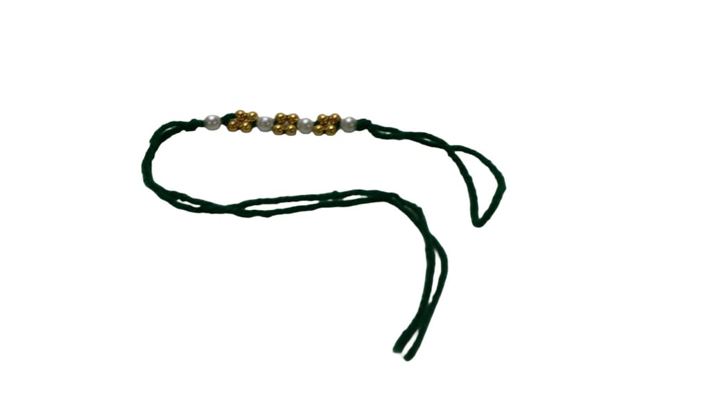 Pearl Studded Rakhi for Raksha Bandhan view 2