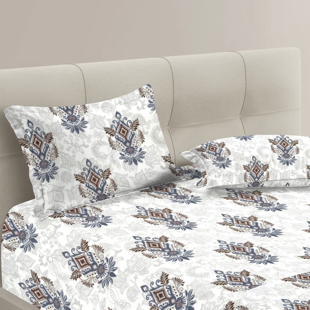 Quirky Home Fantasy Collection King Bedsheet with 2 Pillow Covers view 2