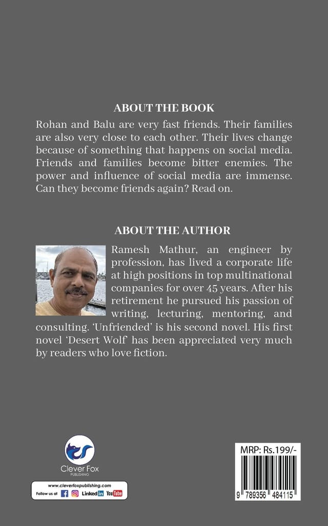 Unfriended [Paperback] Ramesh Mathur view 2