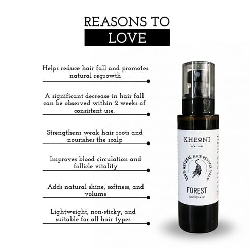 100% Natural Hair Reviver Spray view 2