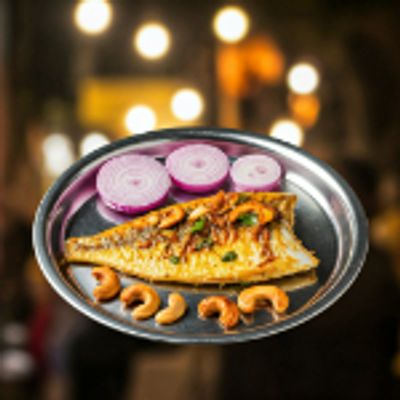 White Pomfret Ghee Roast