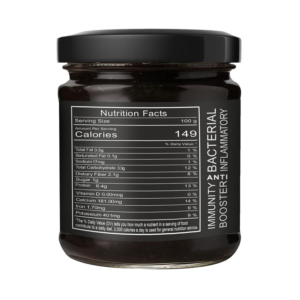 Mountain Bawarchi Black Garlic Paste Non-Pungent Great Taste | Fermented Aged | Highly Nutritious (500 g) view 2