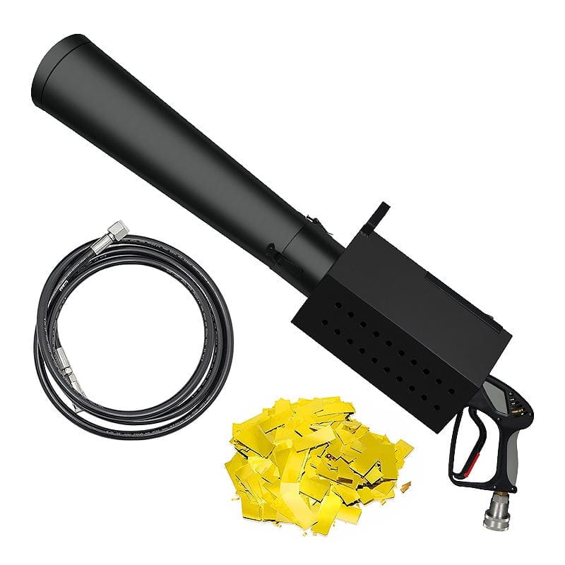 SPARKWORLD CO2 Jet Blaster DJ Stage Equipment for Stage Show Gender Reveal Co2 Confetti Cannon Gun | Colour: Confetti Gun view 2