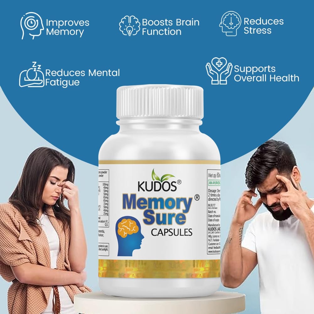 Kudos Memory Sure Capsules |60 Capsules view 2
