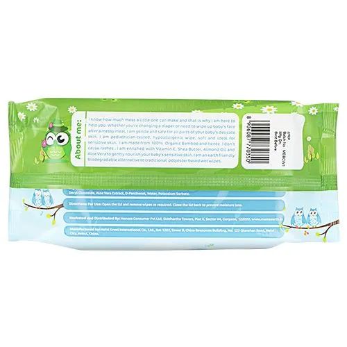 Mamaearth Bamboo Based Baby Wipes 72 Pcs view 2