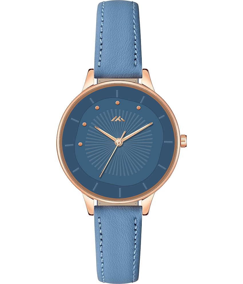 Trex Blue PU Analog Womens Watch view 2