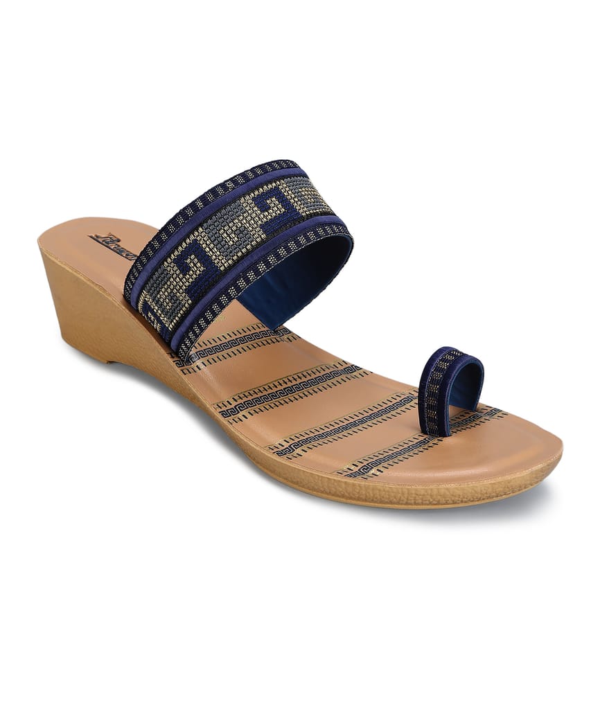 Paragon Women's Trendy Wedge Heel Sandals with Cushioned Sole and Sturdy Construction for Everyday Use view 2