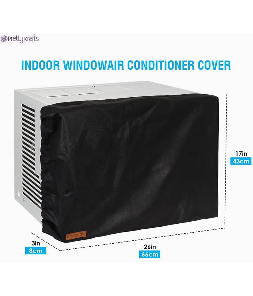 PrettyKrafts Single Others Black AC Cover for Tower AC view 2