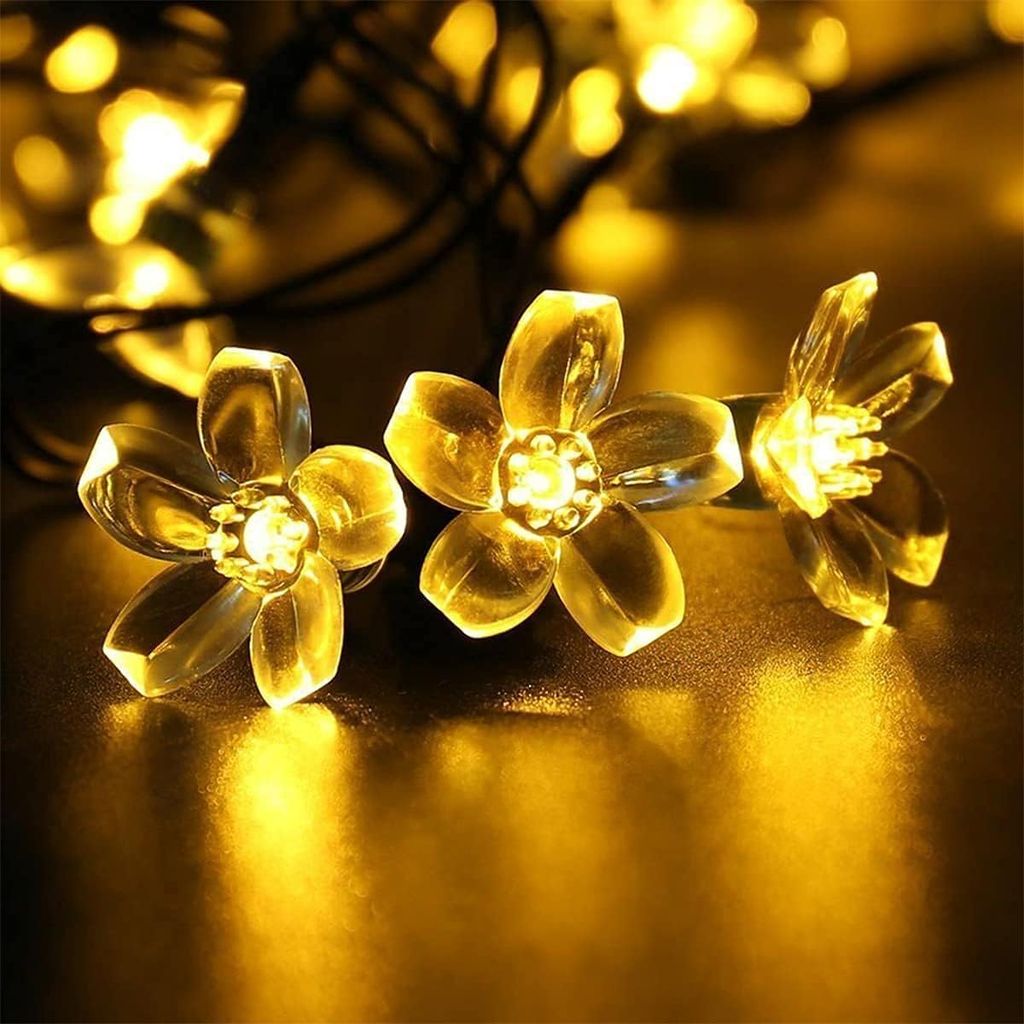 GLOWSERIE Elegant Flower-Shaped LED Lights Ambient Fairy Lighting for Bedroom & Events view 2
