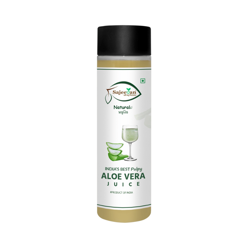 Natural Aloe Vera Juice | Pulpy & Pure | Supports Diabetes Control & Liver Health | No Added Sugar | 500ml