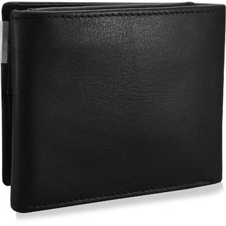 mypac-cruise Genuine Leather trifold wallet-Best gift for men-Black C11578-1 view 2