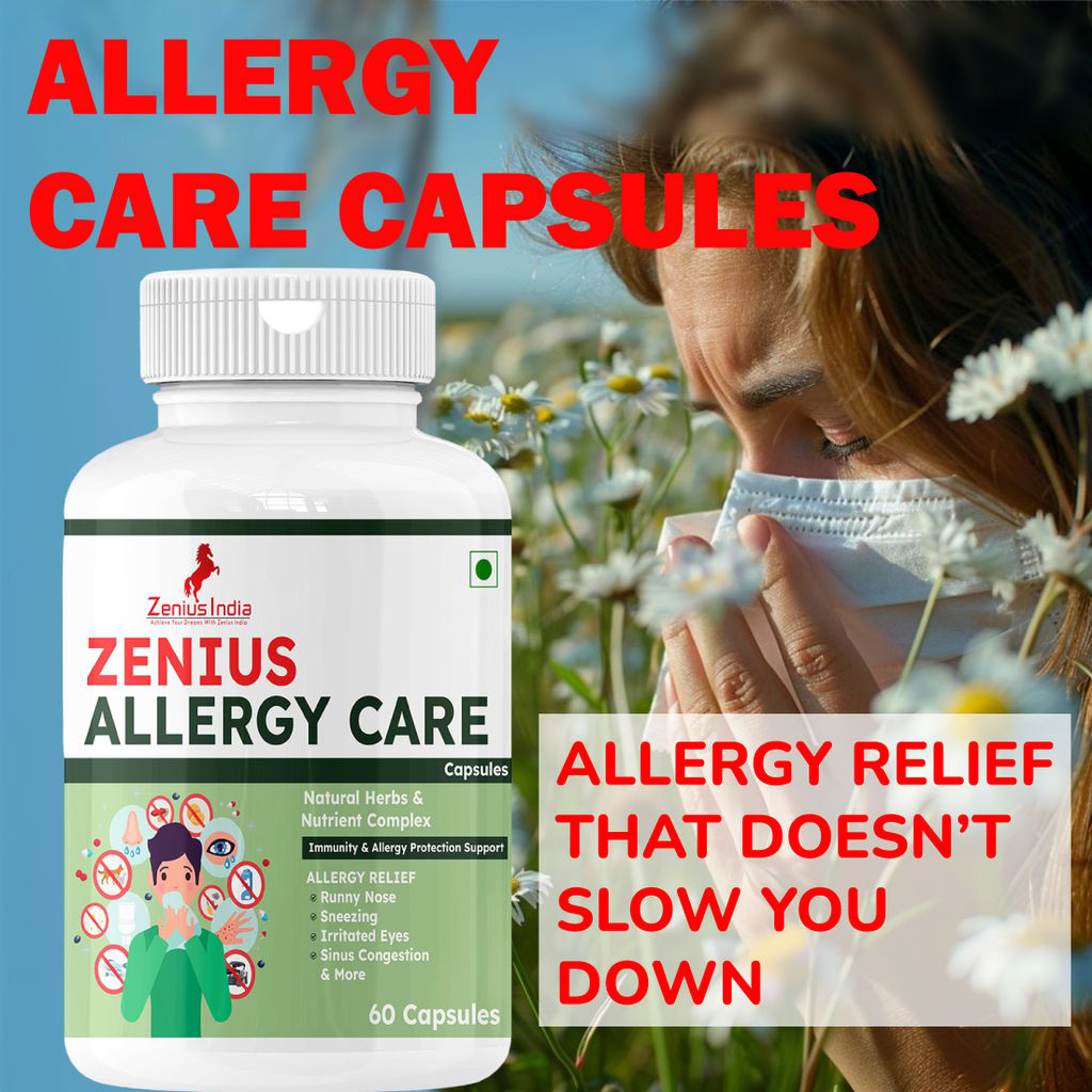 Zenius Allergy Care Capsule for Allergy all sessional Infection