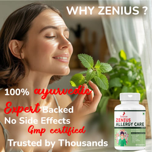 Zenius Allergy Care Capsule for Allergy all sessional Infection view 2