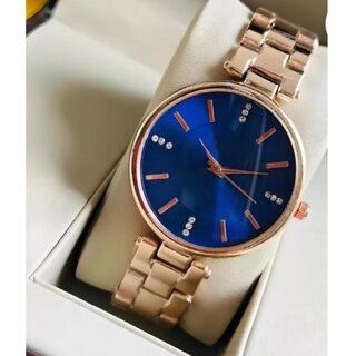 Bolun Blue Dial Rose Belt Analog Girls and Women WatchRam28 view 2