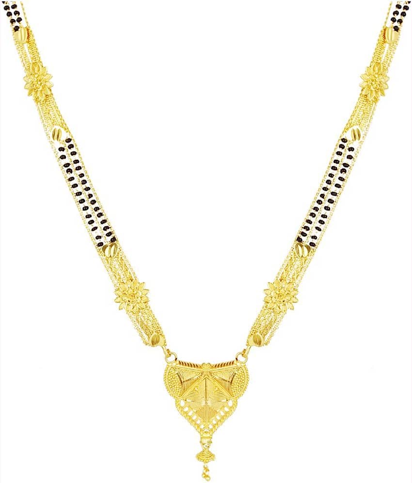 JIPPA - Golden Mangalsutra ( Pack of 1 ) view 2