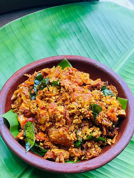 Chicken Kothu Parotta