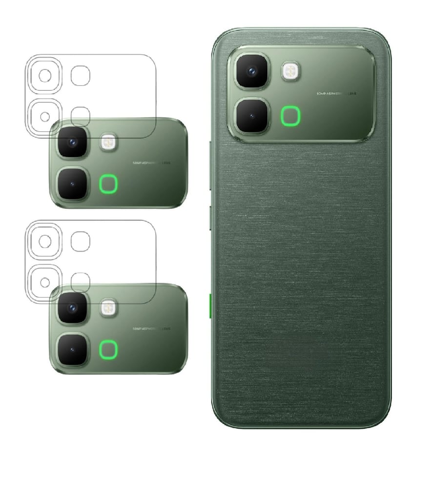 ISAAK Back Camera Lens Protector compatible for Infinix Note Edge 5G (Pack of 2) view 2