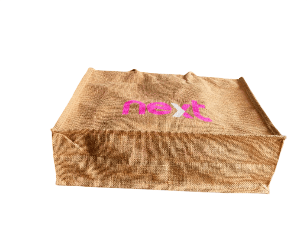 NEXT Natural Jute Tote Bag view 2
