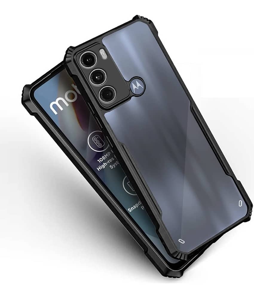 ZAMN Shock Proof Case Compatible For Polycarbonate Motorola Moto G40 Fusion ( ) view 2