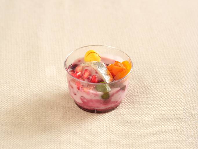 Blueberry Chhena Cup
