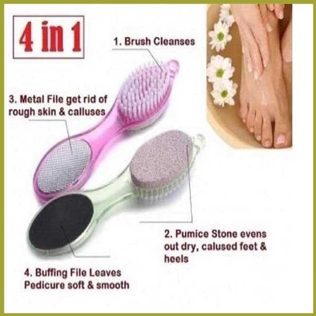 Elecsera 4 In 1 Pedicure Kits Set Of 3 Multicolor view 2
