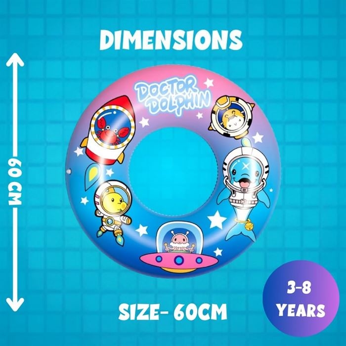 PlayMagic SwimRing Tube - Space Theme 60cm view 2