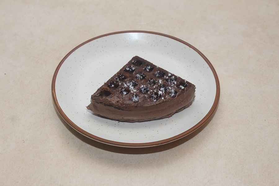 Belgian chocolate milk xoverload waffle