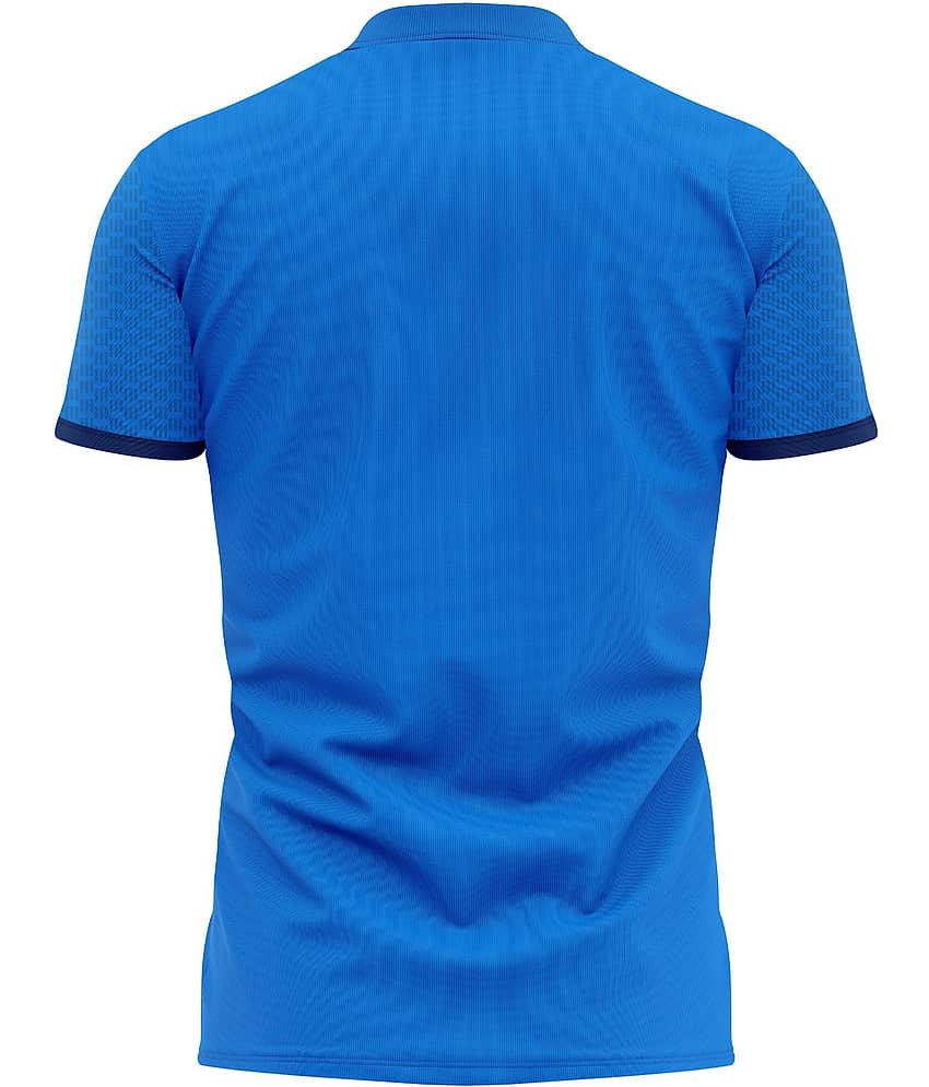 MENTIFIC Blue Polyester Lycra Jersey view 2