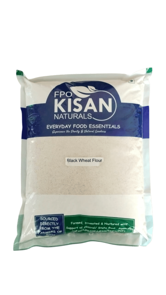 FPO Kisan Naturals Black Wheat Flour - Everyday Food Essentials