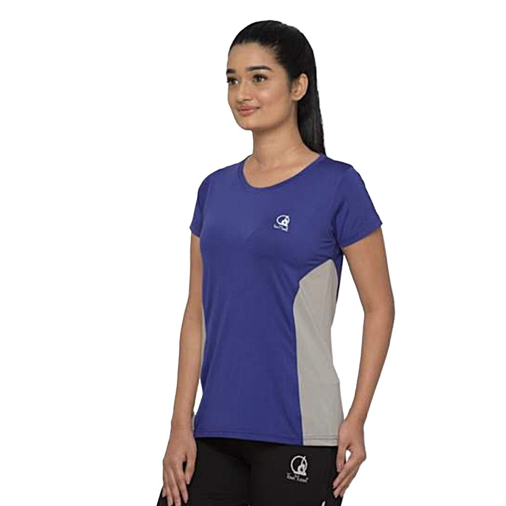 Yoni Mudra Women's Breathable Ultra-Soft Half Sleeves TShirt view 2
