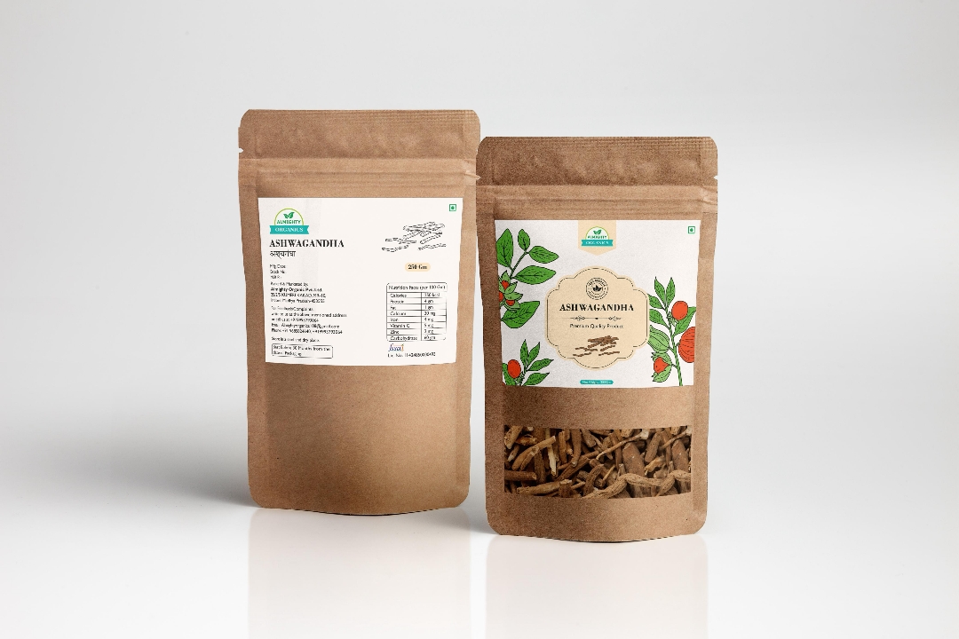 Organic Ashwagandha Root view 2
